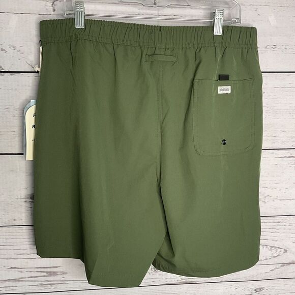 Surf & Swim Co Men’s Board Shorts Multipurpose Shorts XL 6,5”‎ Army Olive Green - Picture 6 of 11